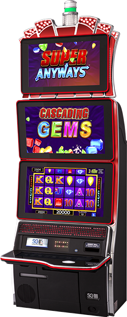 SuperAnyways - Cascading Gems Cabinet